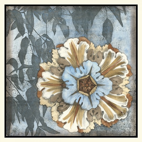 Rosette with Leaves I