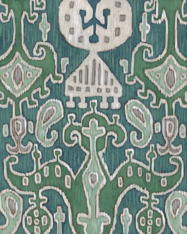 Emerald Ikat I
