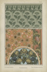 Nouveau Floral Design I