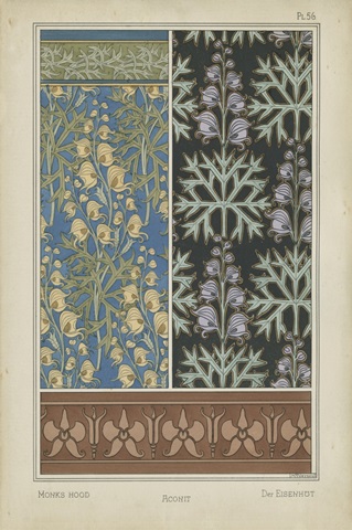 Nouveau Floral Design III