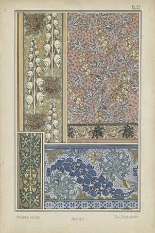 Nouveau Floral Design VIII