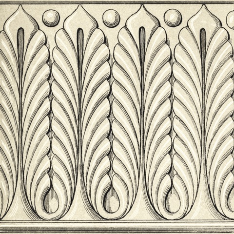 Ornamental Tile Motif IX