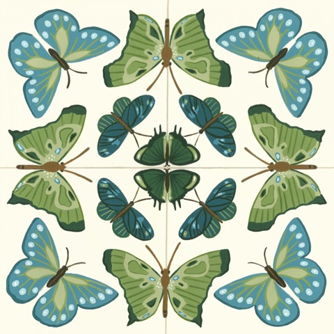 Butterfly Tile I