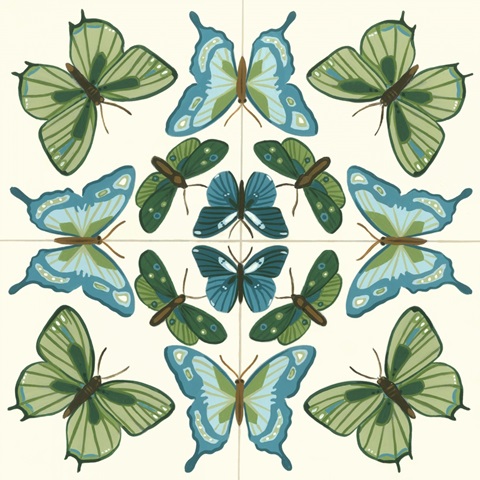Butterfly Tile III