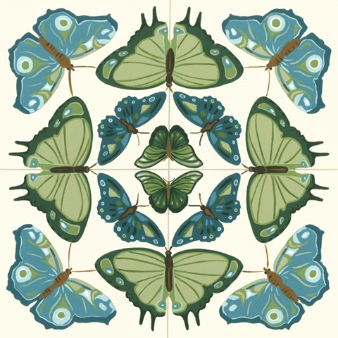 Butterfly Tile IV