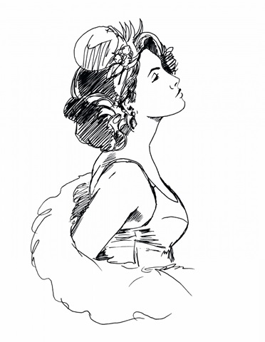 Elegant Fashion Study I
