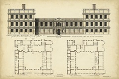 Elevation and Plan for Castle Abby