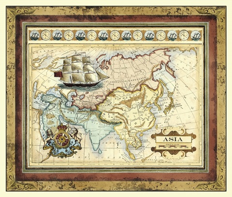 Map of Asia