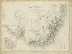 Map of New South Wales