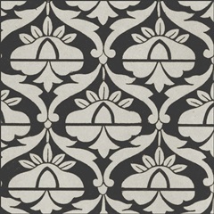 Black and Tan Tile II