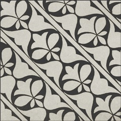 Black and Tan Tile IV
