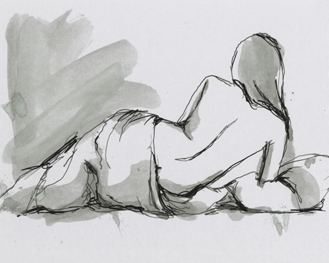 Draped Nude II