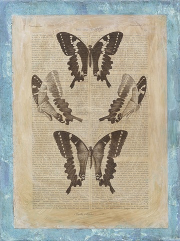 Bookplate Butterflies I