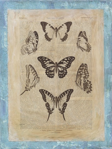 Bookplate Butterflies III