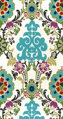 Jewel-tone Damask V