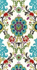 Jewel-tone Damask VI