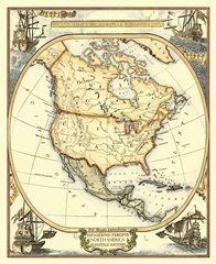 Nautical Map of North America