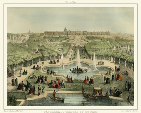 Panorama Du Chateau et Du Parc