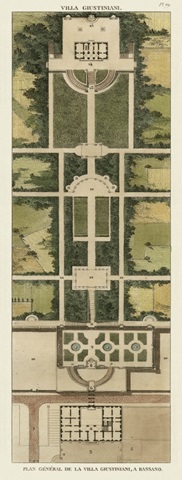 Plan De La Villa Giustiniani