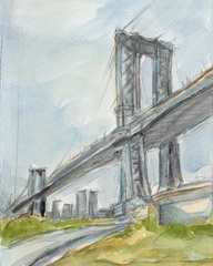 Plein Air Bridge Study I