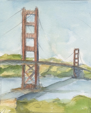 Plein Air Bridge Study II