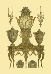 Antique Decorative Clock II