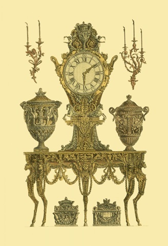 Antique Decorative Clock II