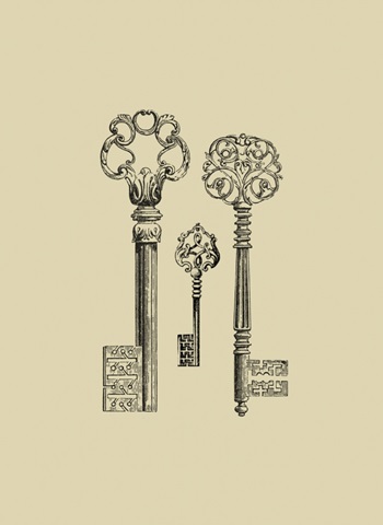 Antique Keys III