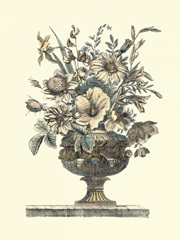 Flowers in an Urn II (Sepia)