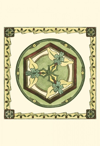 Arts and Crafts Plate I