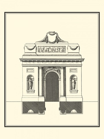 BandW Parisian Faoade IV