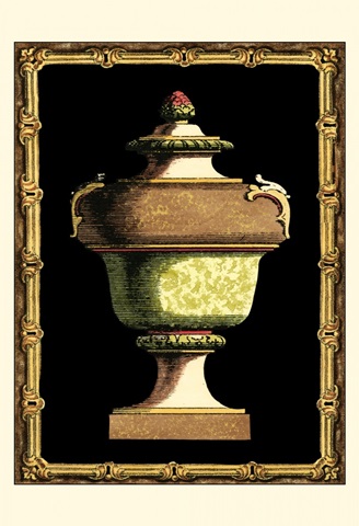 Jade Urn on Black III