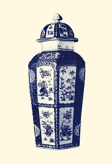 Manor Porcelain in Blue III