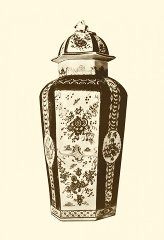 Manor Porcelain in Brown IV