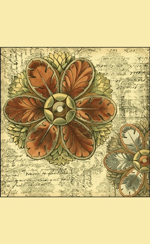 Mini Vintage Rosette I