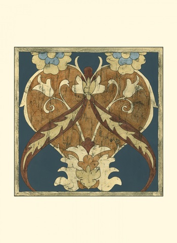 Mini Vintage Woodblock I