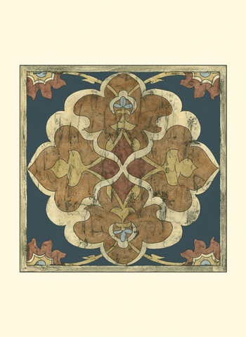 Mini Vintage Woodblock III