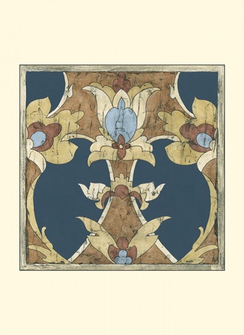 Mini Vintage Woodblock IV