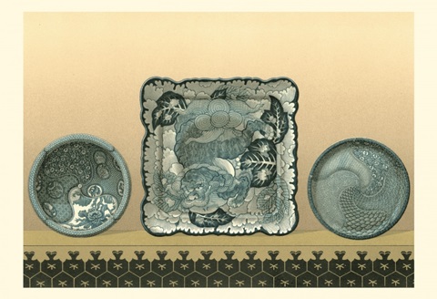 Porcelain in Teal II