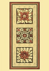 Printed Rosette Tapestry II