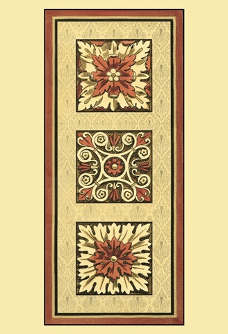 Printed Rosette Tapestry II