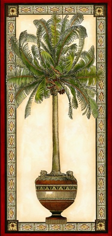 Red Bordered Palm I