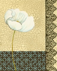 Crackled Tile Botanical II