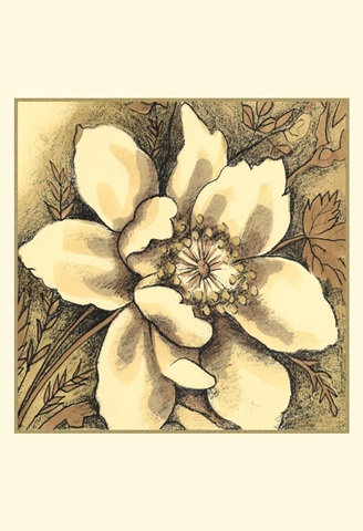 Cropped Golden Elegance I