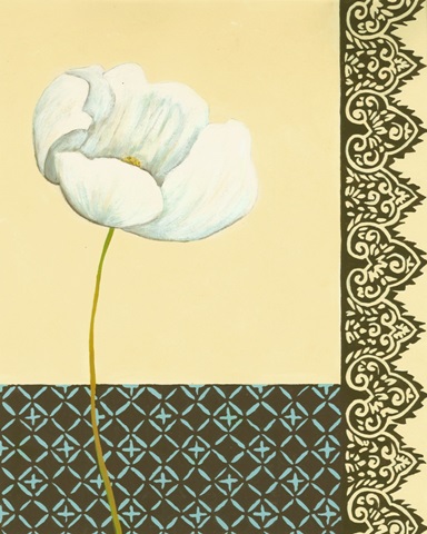 Glazed Tile Botanical II