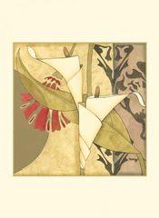 Mini Nouveau Graphic Botanical I