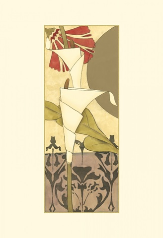 Mini Nouveau Graphic Botanical V