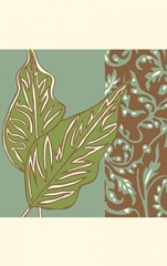 Nouveau Leaves I