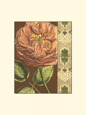 Small Nouveau Floral IV