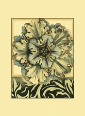 Small Paneled Rosette I